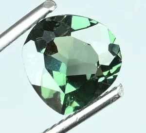 1.65 CT Natural Dalarna Green Gahnite Certified Fabulous Pear Loose Gemstone - Picture 1 of 7