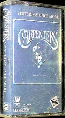 VINTAGE CARPENTERS "YESTERDAY ONCE MORE" CASSETTE TAPE - Image 1 of 3