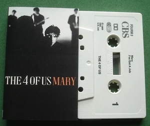 The 4 of Us Mary / I've Got A Job Cassette Tape Single - TESTED - Picture 1 of 2