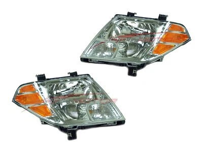 For 2009-2016 Nissan Frontier Head Lights Lamps Driver & Passenger Side LH+RH Foto 1 de 3
