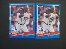 WHITE SOX Error Cards Border & Text Variations Your Pick Singles 1991 Donruss