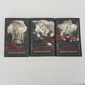 Blood Rights Flesh & Blood Bad Blood House of Comarré #1-3 By Kristen Painter - Bild 1 von 12