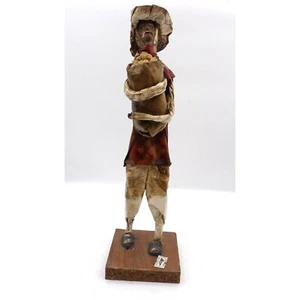 Viejito Papel Mache Old Man w Bag of Potatoes Papier Mache 12x3½x3½ Mexico - Picture 1 of 5
