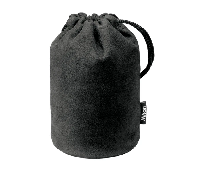 Estuche de lente blanda negra Nikon CL-0815 para AF-S AF-P 18-55 mm VR 55-200 ED Foto 1 de 1