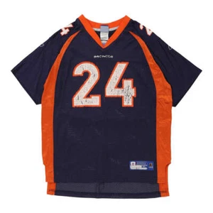 Camiseta deportiva Reebok NFL Denver Broncos 15 años - XL poliéster azul marino - Imagen 1 de 8