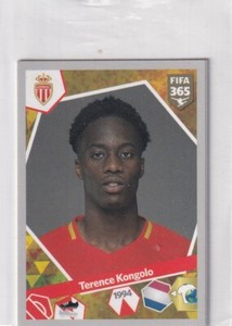Panini Fifa 365 2018 Adesivo No. 219 Terence Kongolo