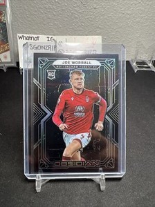 2022-23 Panini Obsidian Joe Worrall Silver Etch RC /115 Nottingham Forest