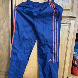 Adidas Track Athletic Wind pants boys size small 8-10