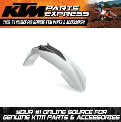 NUEVO GUARDABARROS DELANTERO OEM KTM BLANCO 2015 2016 2017 250 FREERIDE R 4710801000028 Foto 1 de 4