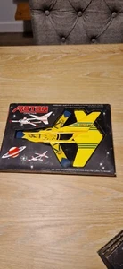 Vintage Roton Orbiter Flying SpaceShip Yellow/blue - Picture 1 of 2