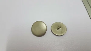 0034 Buttons For Sewing/Craft 12pcs new silver plastic stude 25mm - Picture 1 of 2