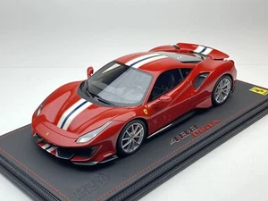 BBR 1/18 P18145A3 FERRARI 488 Pista 2018 (MR D&G AUTOART CMC HH AMALGAM VIP IVY) - Foto 1 di 16
