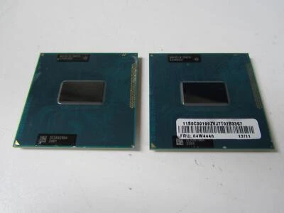 2 X Genuine Intel Dual-Core i3-3120M 2.50GHz Socket G2 CPUs - SR0TX - Tested - Image 1 of 4