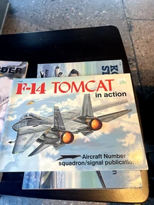 Gruman F-14 Tomcat in Action Squadron Signal #1105 by Adcock - Picture 1 of 2