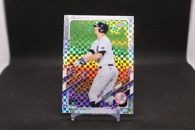 DJ LeMahieu #105 2021 Topps Chrome X-Fractor New York Yankees - Image 1 of 2
