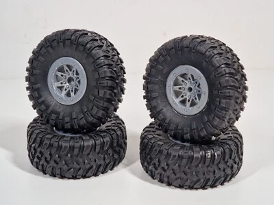 Amewi Double Bridge Rc Crawler 1:10 Kompletträder Reifen 4Stk Ersatzteile 22412 - Bild 1 von 4