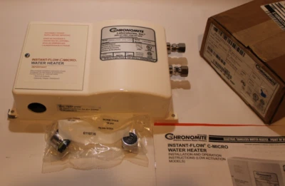 Calentador de agua eléctrico Chronomite CM-40L/208 - 104-125F 8320 vatios 208 voltios 40 amperios Foto 1 de 4