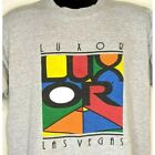Luxor Modern Art Vegas Vintage Tshirt Size XL Pyramid Designs