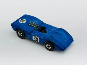 Hot Wheels Redline FERRARI 312P 1973 Dark Blue Enamel Black Interior Very Nice ! - Picture 1 of 6