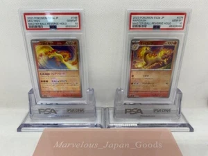 Carta Pokemon PSA10 Moltres RAPIDASH Master Ball Reverse Holo spedizione veloce spedizione gratuita - Foto 1 di 2
