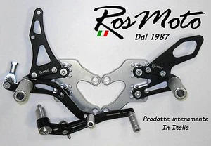 TRITTBRETTER HINTEN REARSETS HONDA CBR 600 RR 2004/2015 SCHWARZ BLACK - Bild 1 von 1
