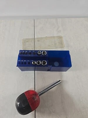 SAE Socket, Mixed Bits, Handle Set, Hand Tools Equipments w/ Case - Image 1 of 4