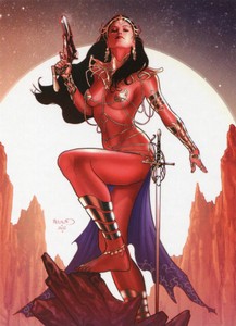 2012 Warlord of Mars BASE Trading Card #14 ON A MARTIAN MOUNTAIN TOP