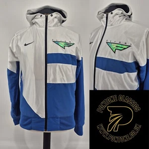 Nike Flight Track Top S Blue White Vintage Preloved Air Jordan - Picture 1 of 9