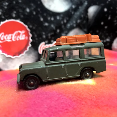 1960-е Land Rover Safari спичечный коробок Lesney #12 сделано в Англии 1/64 литой - Изображение 1 из 4