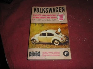 Vintage Volkswagon Owners Handbook 1970 - Picture 1 of 1