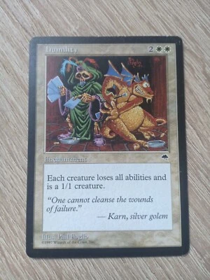 Humility, Tempest, MTG, white, 1997 - Image 1 of 4