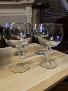 4 Dansk Kitchen Crystal  Summerhouse 13 oz. Wine / Water Glasses. Beautiful - Picture 1 of 12