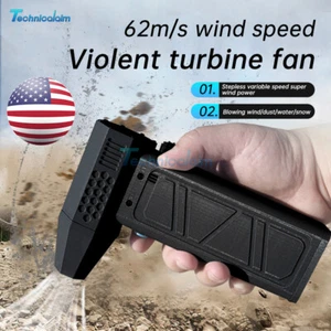140000RPM 62m/s Jet Turbo Fan Electric Air Blower Duster Cleaner Rechargeable US - Picture 1 of 14