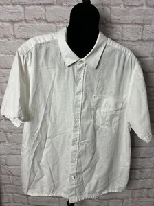 Northwest Territory Shirt Mens XXL Ivory Lightweight Safari Button-Up EUC - Picture 1 of 5