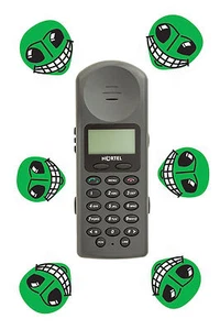 NORTEL 2211 NTTQ5010 KABELLOSES MOBILTEIL - Bild 1 von 2