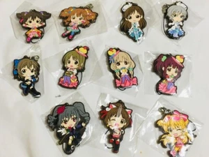 Idolmaster figure rubber strap key chain Lot 11 set Japan game hobby m580 - Picture 1 of 12