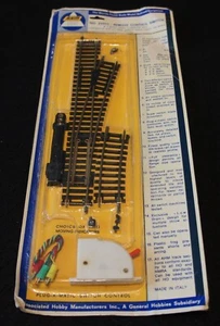 Interruttore telecomando destro AHM vintage binario curvo e dritto in condizioni NUOVO - Foto 1 di 3
