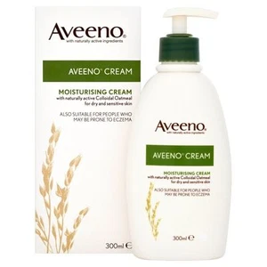 new X3 Aveeno Moisturising and Conditioning Cream For Dry Skin 300ml TRIPLE PACK - Picture 1 of 1