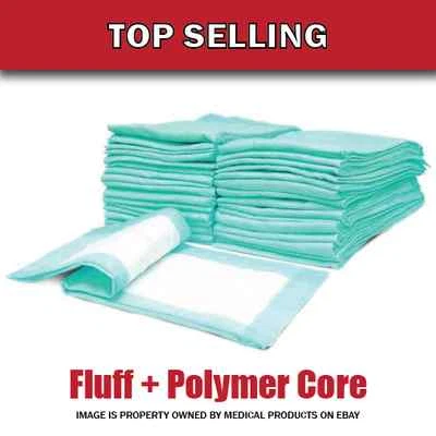 WAVE MEDICAL PRODUCTS 100 30x30 ULTRA ABSORBENT Dog Puppy Training Wee Wee Pee Pads Piddle