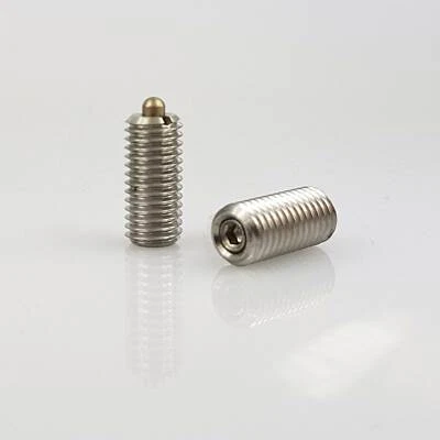 WTB® Pezzi a molla con ISK e pezzo a pressione M5 acciaio inox A2 - norma Forza a molla