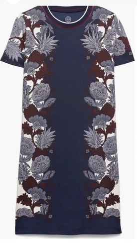 Abito T Shirt Tory Burch Taglia S 100% Cotone Manica Corta Multicolore