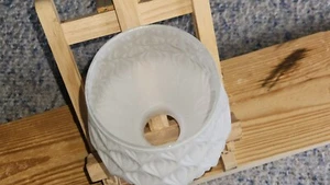 Miami Carey Torch White Glass Globe Sconce Light Fixture 1"1/2 - Picture 1 of 4