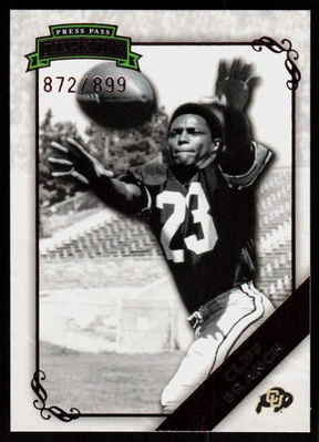 2009 Press Pass Legends #63 Cliff Branch Emerald - Image 1 of 2