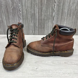Botas Dr. Martens Ben Inglaterra Vintage Marrón Talla UK 7 Para Mujer Raras Caballo Loco  - Imagen 1 de 21