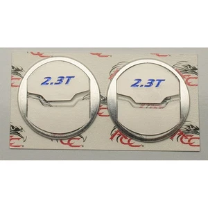 A/C Vent Trim Bright Red Vinyl "2.3T" Inlay 6p for 2015 Mustang 50th [Brushed] - Bild 1 von 5