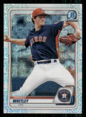 2020 Bowman Chrome Mega Box Prospects Refractors #BCP192 Forrest Whitley - Image 1 of 2