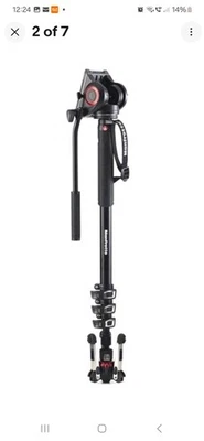 Manfrotto MXPRO500 Video Monopod with Fluid Head - Image 1 of 4