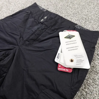 NUEVO Pantalones Columbia para mujer L negros impermeables Omni Tech forrados titanio esquí senderismo Foto 1 de 4