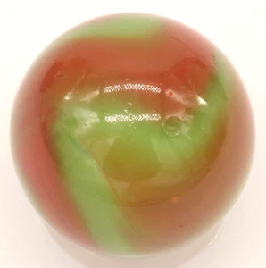 Peltier Glass Flaming Dragon NLR Marble 9/16"+ - Picture 1 of 9