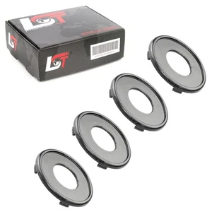 4x Kappe Radnaben Deckel Felgendeckel Schwarz ø 70mm für AUDI A1 A2 A3 A5 A7 A8 - Picture 1 of 4